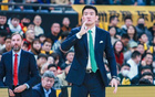 王博贊青島DJ，事難做必成，鼓勵(lì)人心。