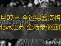 06月07日 全運男籃資格賽 河北vs江蘇 全場錄像回放