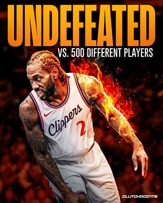 罕見統(tǒng)計!小卡對500球員保持不敗NBA首人 榜單2-6僅老詹非他隊友