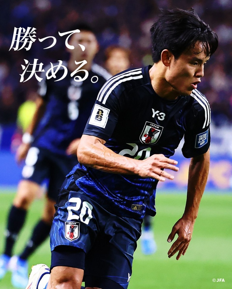 日本隊曬久保建英等球員海報預熱對陣巴林,獲勝將提前出線