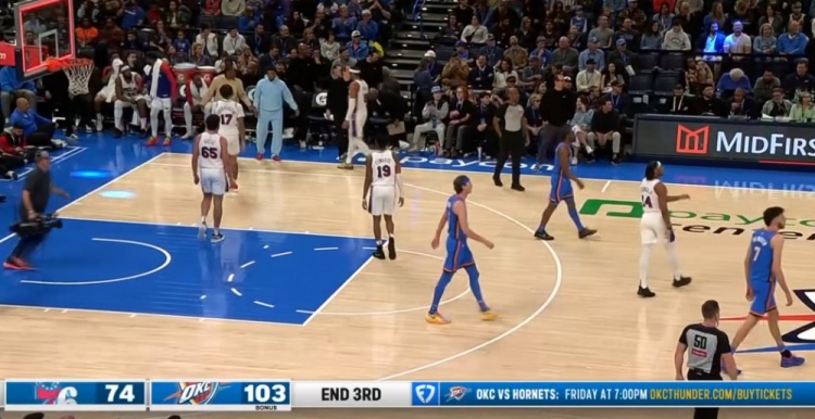 多名主力輪休!雷霆三節破百 103-74領先76人29分